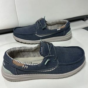 Hey Dude Chambray Sea Blue